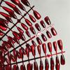 30pcs Cats Eye Press on Nail Almond/Short Square/Coffin Fake Nail Acrylic False Nail,Stick on Nail Glues on Nail Kit