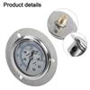 For DIY Tasks 50mm Dial Diameter 250KG Pressure Meter Automotive Pressure Gauge Advanced Sensing Technology Easy To Read Gauges