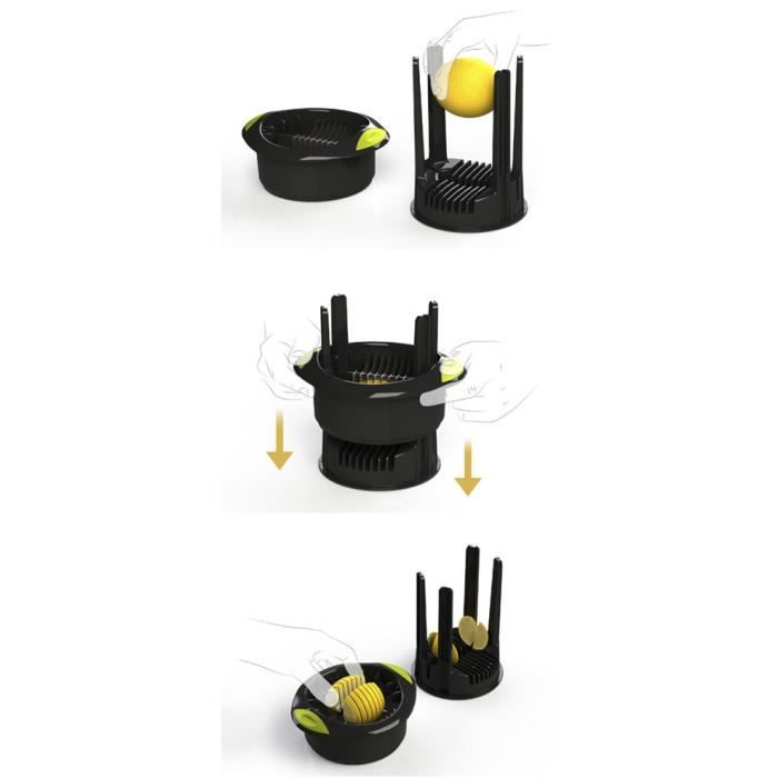 Lemon Wedger - IBILI - 746800 - Cast Iron - Black - 17 X 14 X 16 Cm