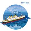 Creative Boat Collection DIY Construction Mini Building Blocks Toys Titanic Model puzzle Education MOC  Assembly Model For Kids
