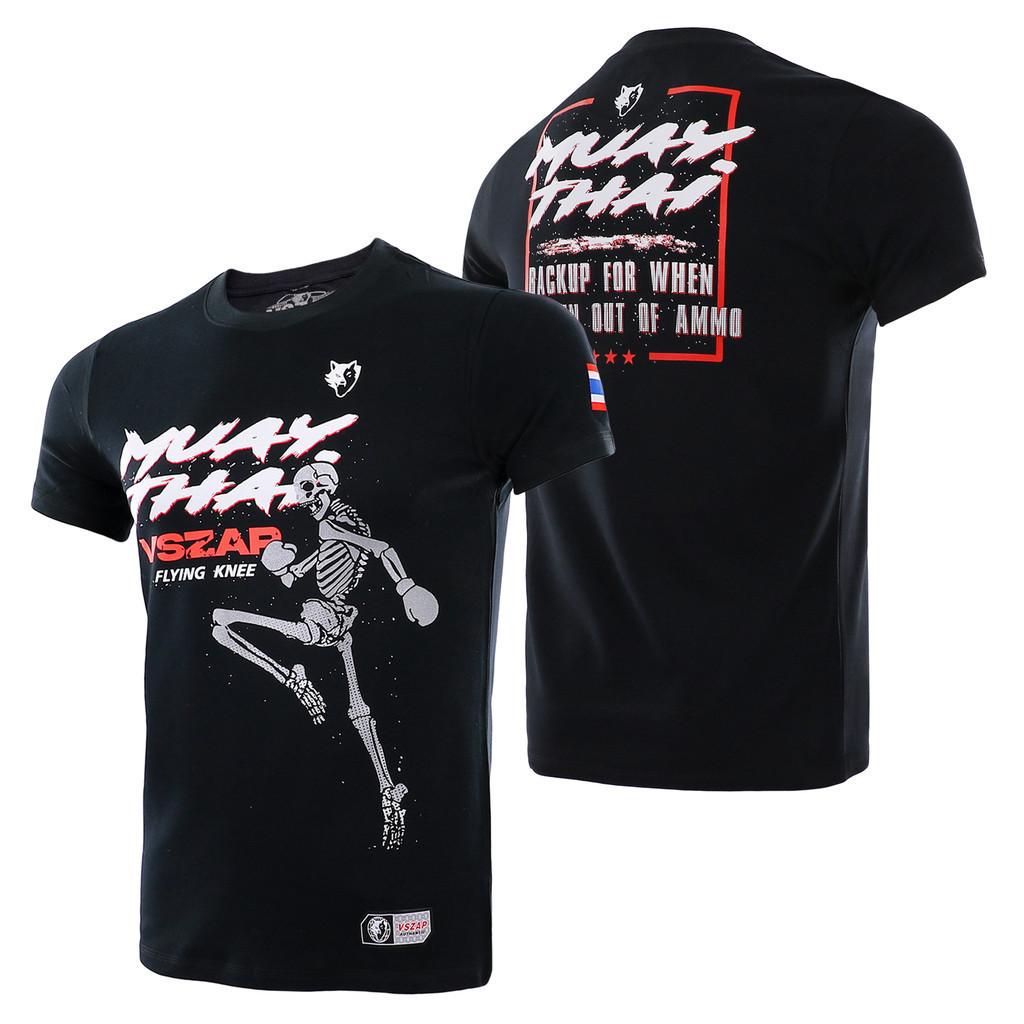 

Футболка со скелетом MUAY THAI COMBAT, кикбоксинг, 3D принт, для мужчин и женщин, унисекс, с коротким рукавом, с круглым вырезом, MMA Mix, тренировка по боевым искусствам, борьба 5XL