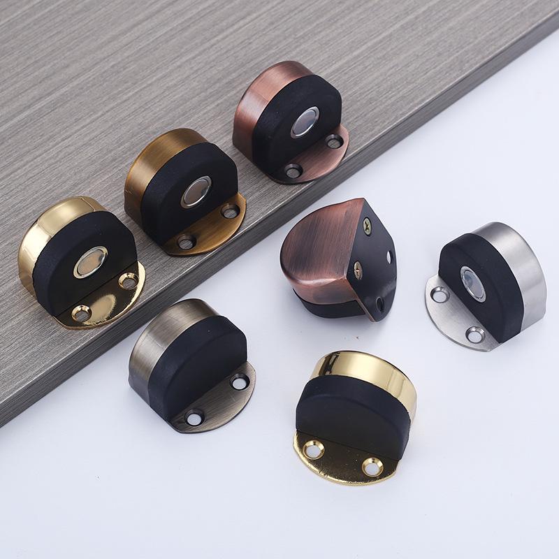 Stainless Steel Punch-Free Door Stopper Buffer Limiter Bumper Plug