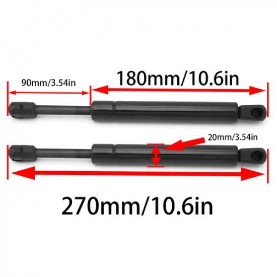 4Pcs For Ford Explorer 1995-2003 Hood+Tailgate Lift Support Gas Shock Struts