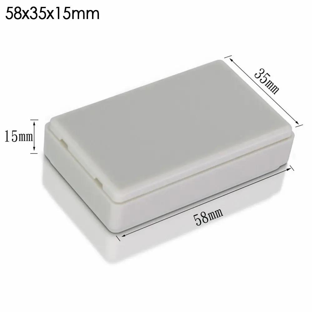 10 Sizes Plastic Instrument Case Black/White Electronic Project Box DIY Waterproof Cover Project Box For Power Supply Units