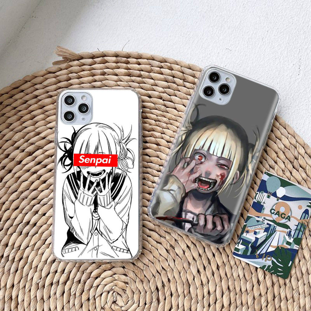 DT3 Hero Academia Toga Case for Samsung A04 A14 A23 A34 A54 M23 M33 M52 M53 Realme 10 9 C30S C35 C55 VIVO Y02S Y21 Y33S Y51 X80 Pro Clear Cover