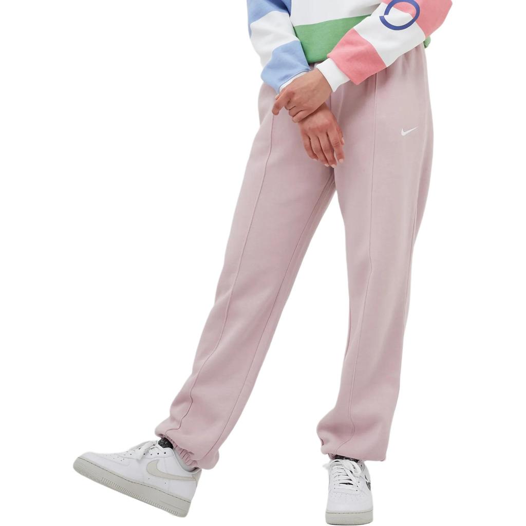 Nike SS25 WMNS Essential Fleece Casual Pants Women's Champagne/White BV4089-645