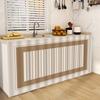 Self-Adhesive Kitchen Cabinet Curtains Dustproof Half-Curtain For Wardrobe Bookcase No Drill Door Window Curtain Home Supplies