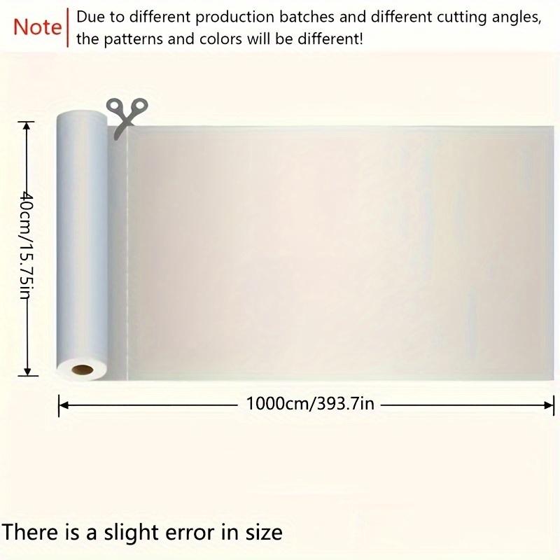 

1 рулон 15,75*393,7 дюйма Кухонная маслостойкая наклейка - Высокотемпературостойкая основа из алюминиевой фольги Мраморные обои - Водонепроницаемая самоклеящаяся для варочной панели 1000*40cm