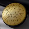 Portable Drum Professional Percussion Instrument 6 Inch 11 Note Meditation Sound Therapy Accessories Tongue Drums