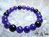 Kanoishi Stone for Warding Off Evil Spirits and Bad Morion Amethyst Bracelet for Power Natural 10mm Medium 16cm [Guardian Luck!] Men, Stone, Stone,