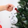 8cm Feather Ball I Have An Angel In Heaven I Call Her/Him Mom Dad Memorial Ornament Christmas Tree Hanging Ornaments Supplies