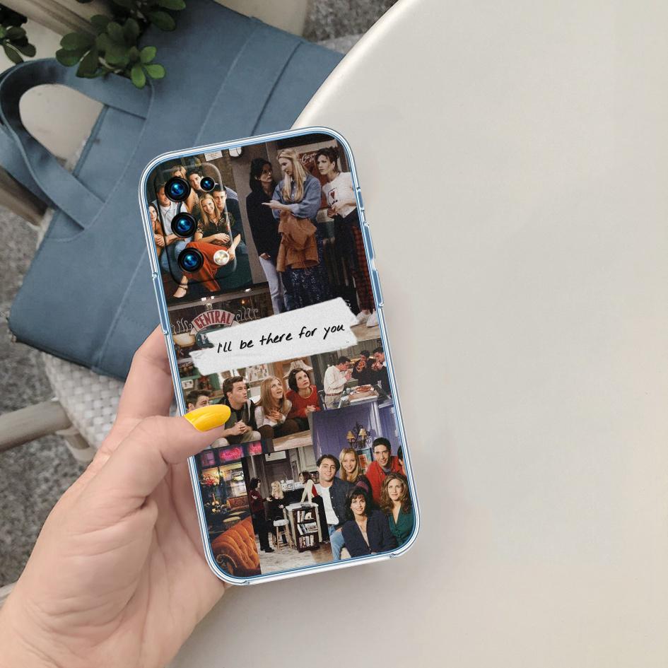 CJ51 F-friends Transparent Phone Case for LG K22 K30 K40 K40S K41 K42 K50 K50S K51 K51S K52 K61 K62 K71 K92 Q60 Q61 V40 V50 V60