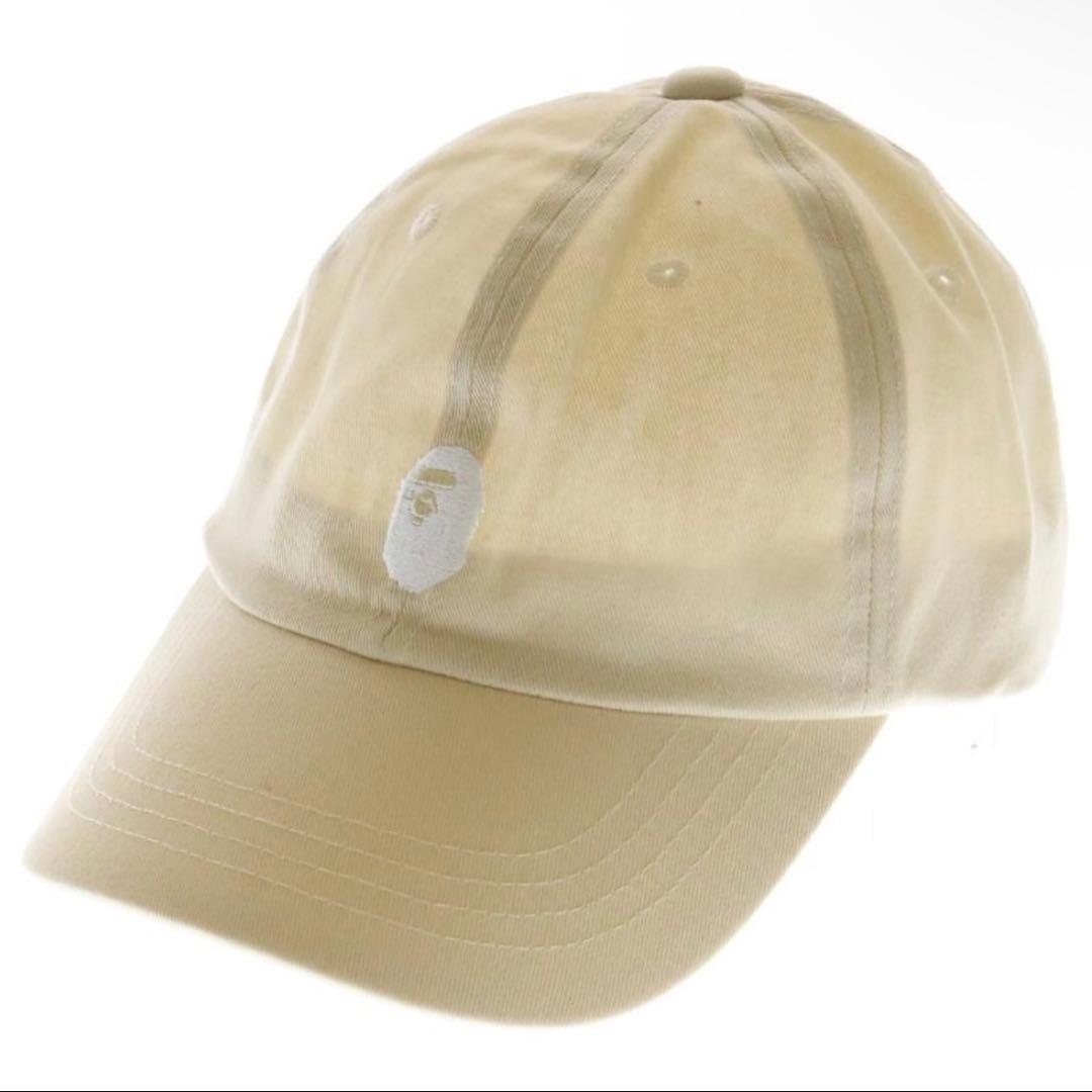 Used [New] A BATHING APE Cap Beige