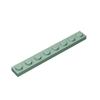 10PCS 3460 1x8 Basic Building Block Moc Loose Parts Compatible with Bricks DIY Children's Toy Assembly Gift Storage