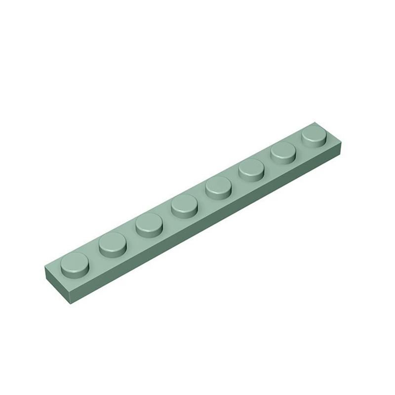 10PCS 3460 1x8 Basic Building Block Moc Loose Parts Compatible with Bricks DIY Children's Toy Assembly Gift Storage