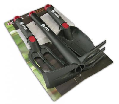 Kamikaze Mini Tool Set - Fork, Shovel, Hoe - 