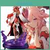 Wysokiej Jakości Figurka PVC Yae Miko Genshin Impact Kapłanka Model Kolekcjonerski