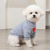 Comfortable Dog Love Hoodie Warm Dog Two Leg Clothing Pet Warmer Tops Cat Pullover  Outdoor Walking