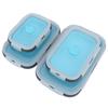 4PCS Stackable Design Collapsible Food Storage Container Silicone Bento Box Container  For Camping