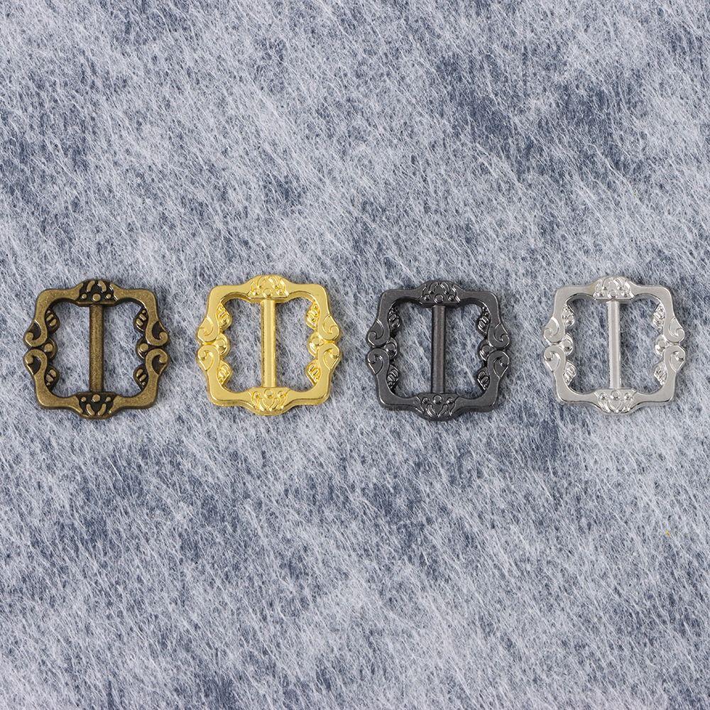 Mini Ultra-small Pattern Belt Buttons Tri-glide Buckle Diy Dolls Buckles Doll Bags Accessories