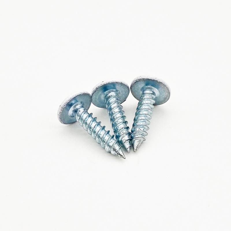 White Painted Round Head Phillips Self-Tapping Screw M4.2 with Spacer and Washer