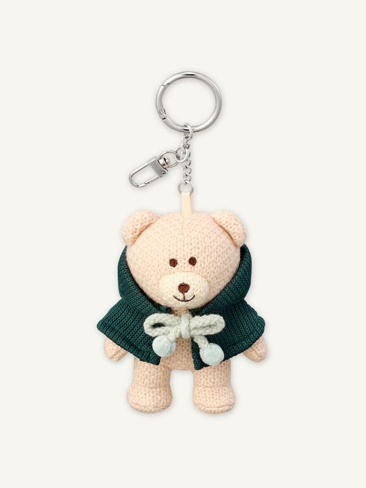 STARBUCKS Winter Strick Bärista Schlüsselanhänger