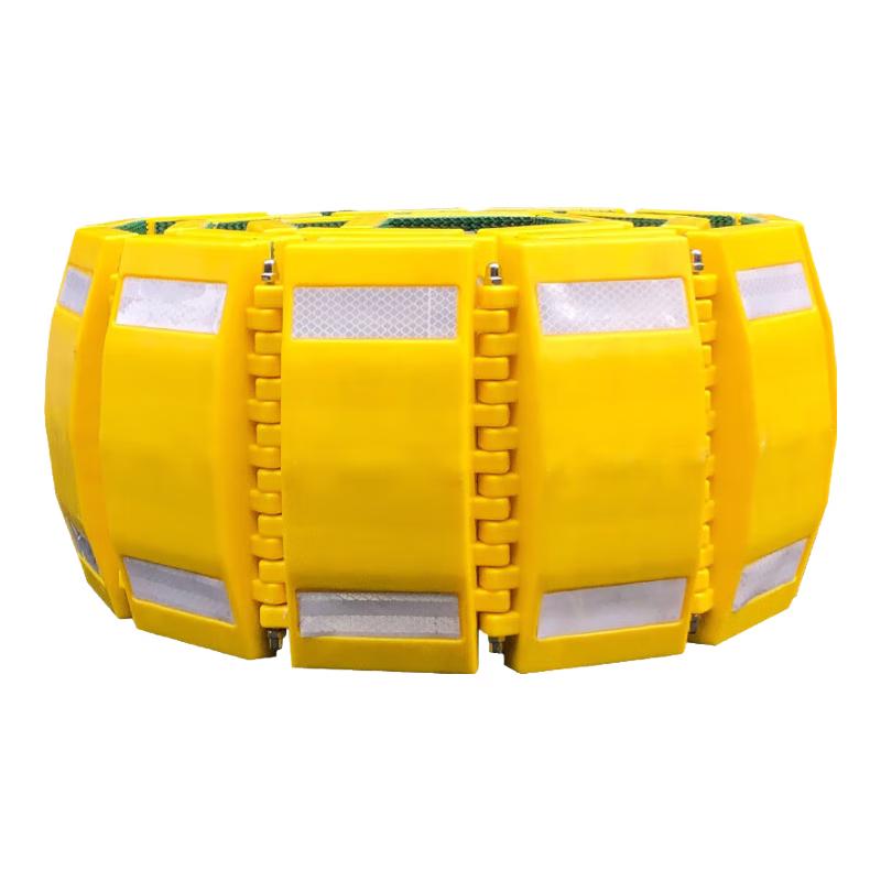 Portable Foldable Plastic Speed Bump with Cable Channels