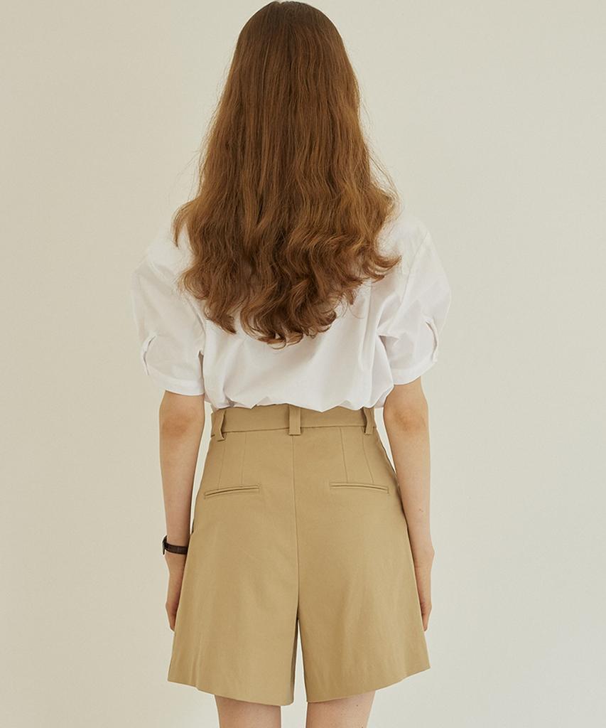NONLOCAL Two-Tuck A-Line Shorts 2 Colors