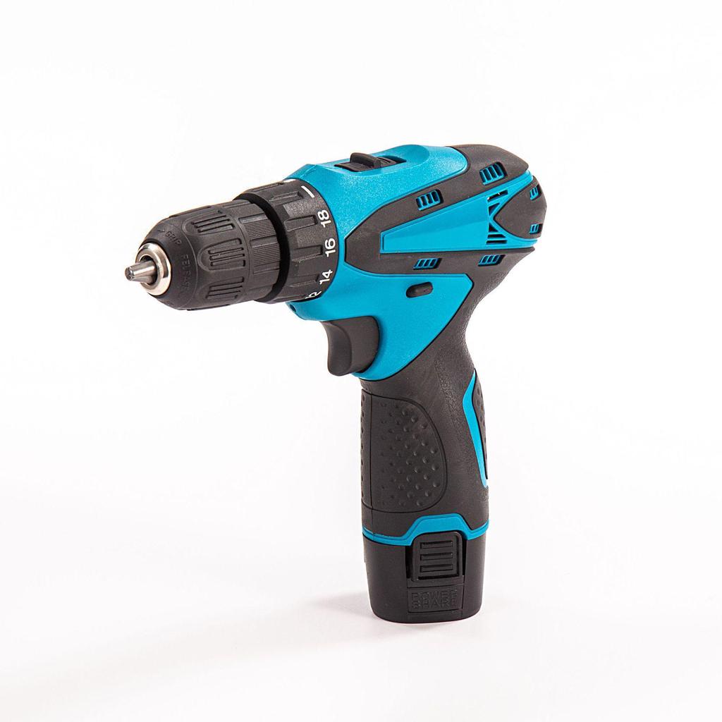 12V Cordless Electric Drill Set with Lithium Battery