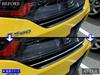 BRIGHTZ S660 JW5 Super Mirror Finish Stainless Steel Plated Rear Center Duct Mould JW W5 5 S 660 [GRI-COV-M-011]