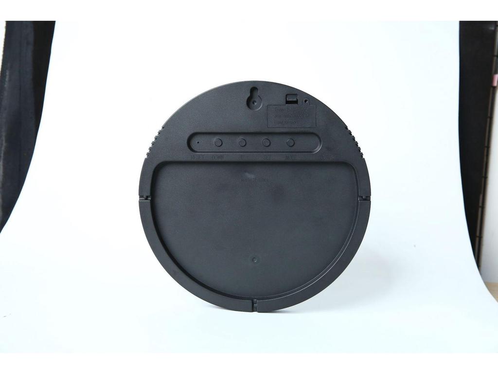 Bluetooth RGB Color-Changing Wall Clock: Auto Time Sync, Multifunctional Alarm, Perpetual Calendar, Daylight Saving Adjustments.