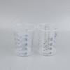 Neue 10/50 Stück Farbmischbecher, kalibriert, Kunststoff-Farbmischbecher, 600 ml Mischbecher