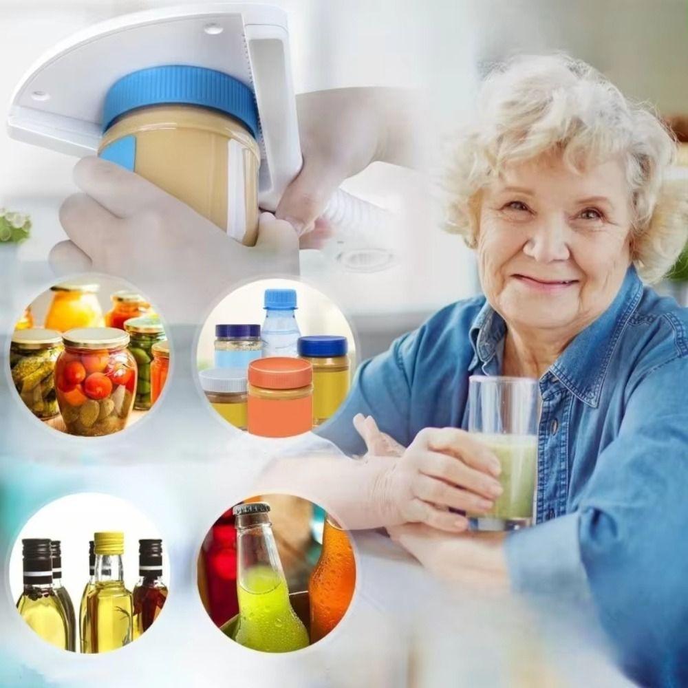 Non-slip Handle Manual Bottle Opener Y-shaped Can Tapper Kitchen Gadgets Bottle Open Tools Seniors