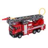 1:50 Leiter Feuerwehrwagen Legierungsmodell 180 Grad Drehtisch Feuerwehrwagen LKW Auto für 3+