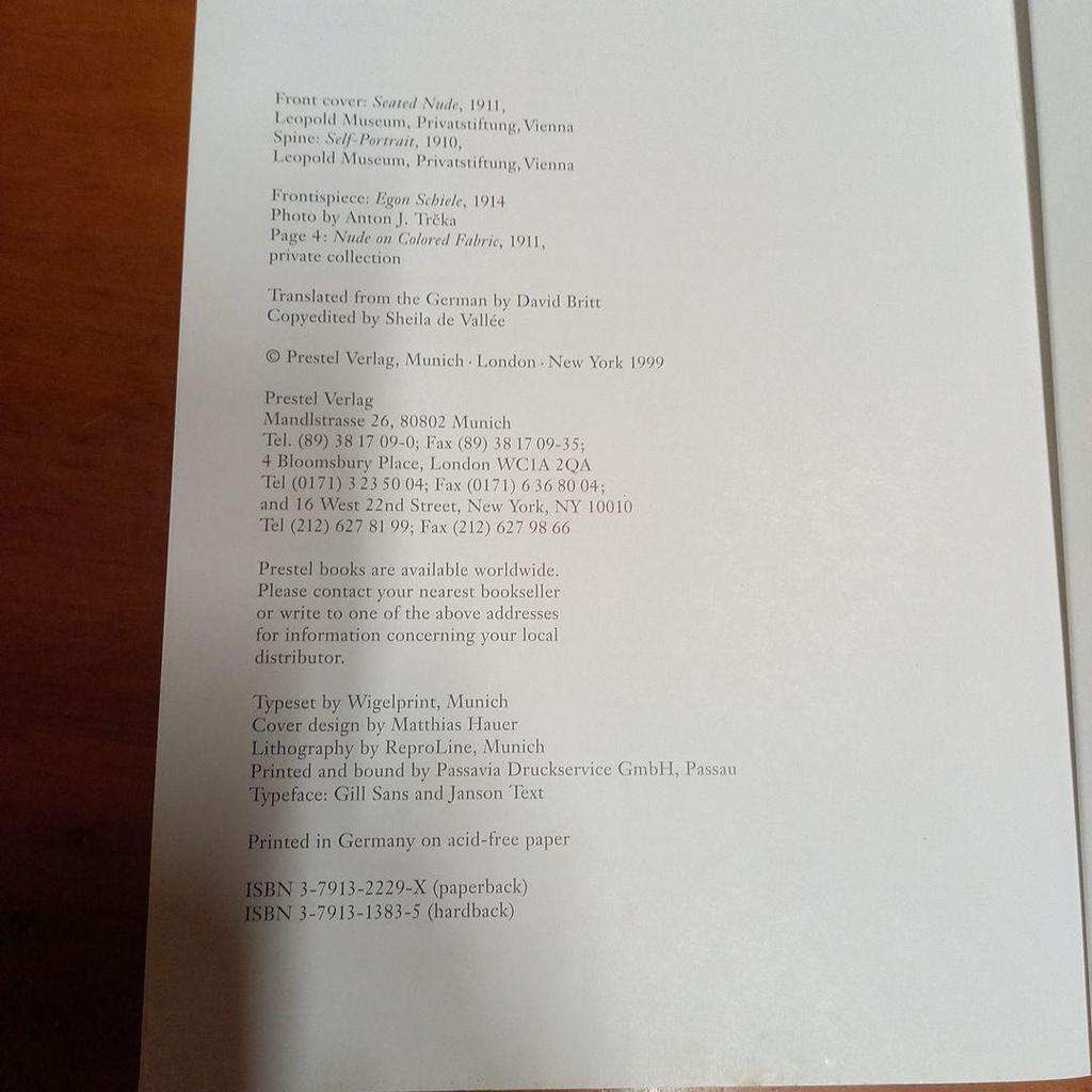 [USED] "Egon Schiele Eros & Passion" Foreign Books