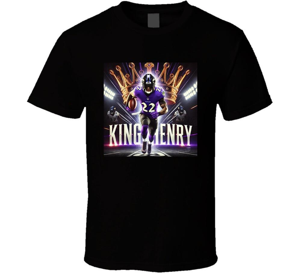 King Henry Derrick Henry Running Back Fan T Shirt Unisex T-Shirt XL