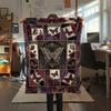Butterfly Decoration Print Flannel Blanket, High Quality Comfortable for All Seasons, Home Decor, Warmth and Comfort, Perfect for Christmas Gifts32
