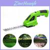 Garden Hedge Trimmer With Lithium Battery For Lawn And Shrub Pruning