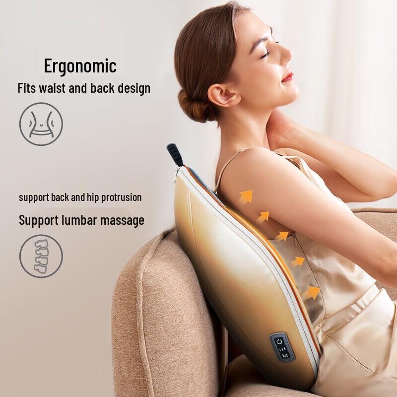 CLORIS Lumbar and Back Massager Cushion
