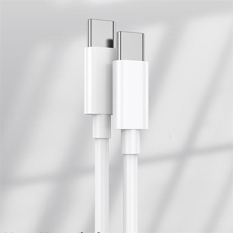 Type-C to Type-C PD 60WFast Charging Wire Data Transfer Cord for Computer Laptop Durable Type-C Cable