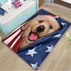 Matte Teppiche mit amerikanischem Adler für Wohnzimmer, Rentier-Teppich, Hundemuster, Esszimmerteppich, Schlafzimmerteppich, Heimdekoration