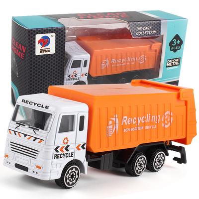 (H0826)Ingenieurspielzeug, Bergbauauto, LKW, Kindergeburtstagsgeschenk, Müllwagen