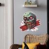Halloween Horror Totenkopf Schlafzimmer Wohnzimmer Eingangshalle Atmosphäre Dekoration Wandaufkleber