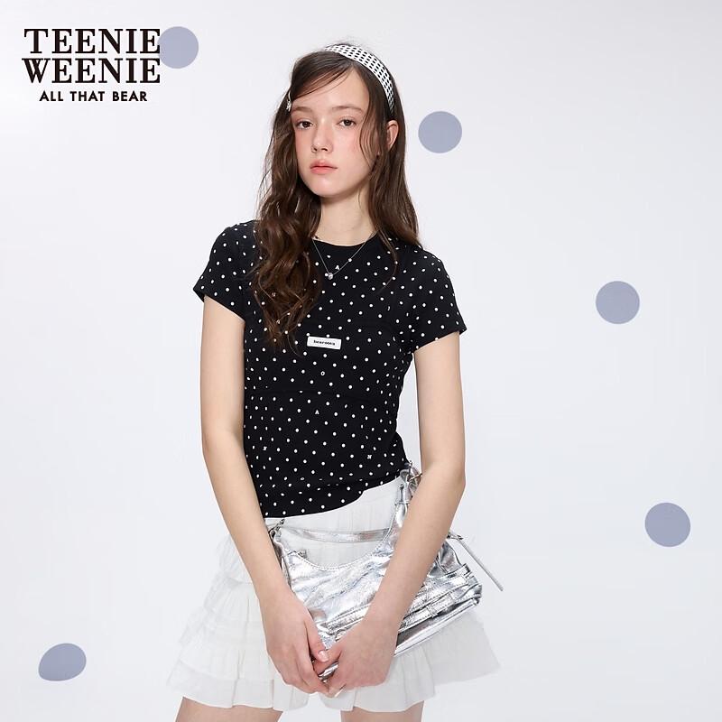Teenie Weenie Women's Polka Dot Bear T-Shirt