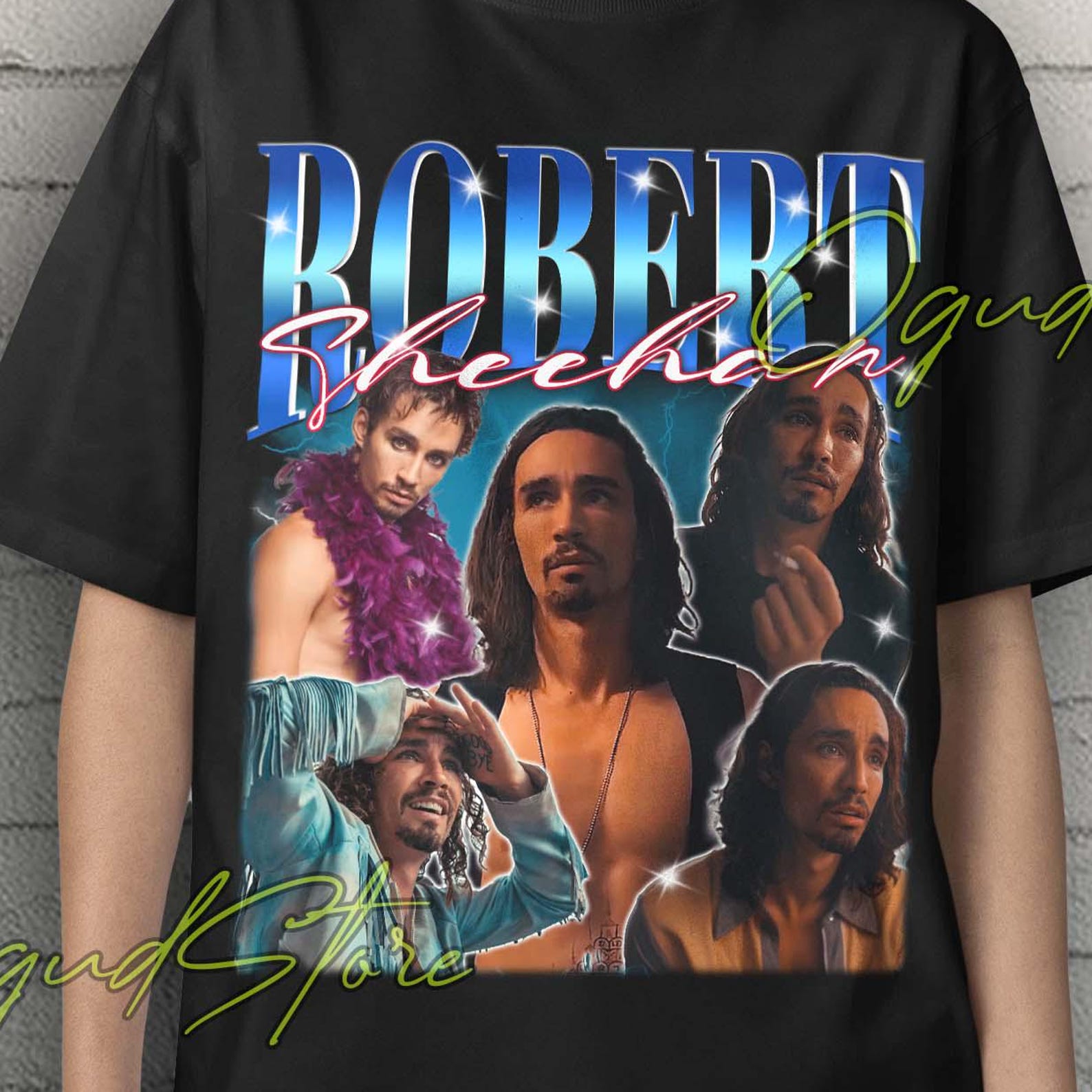 Robert Sheehan Tshirt, Robert Sheehan Shirt, Vintage Robert Sheehan Clothing, Retro Robert Sheehan Gift, Robert Sheehan Film Tees Gift 4XL