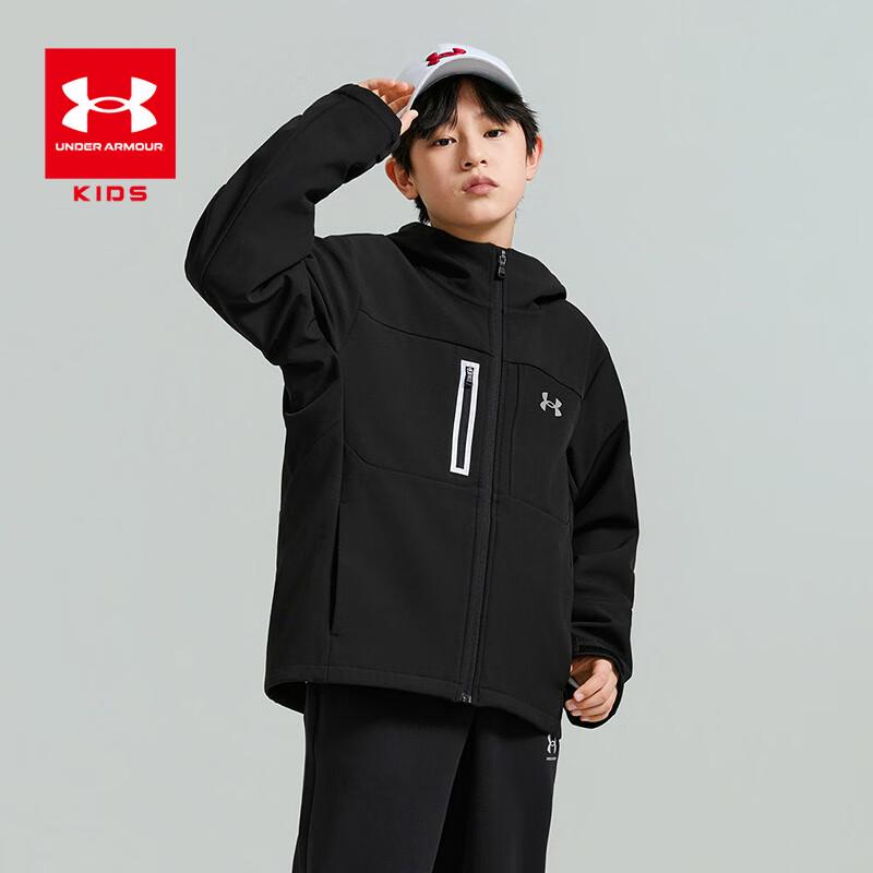 Under Armour Kids 2025 Winter Unisex Hooded Woven Jacket 140