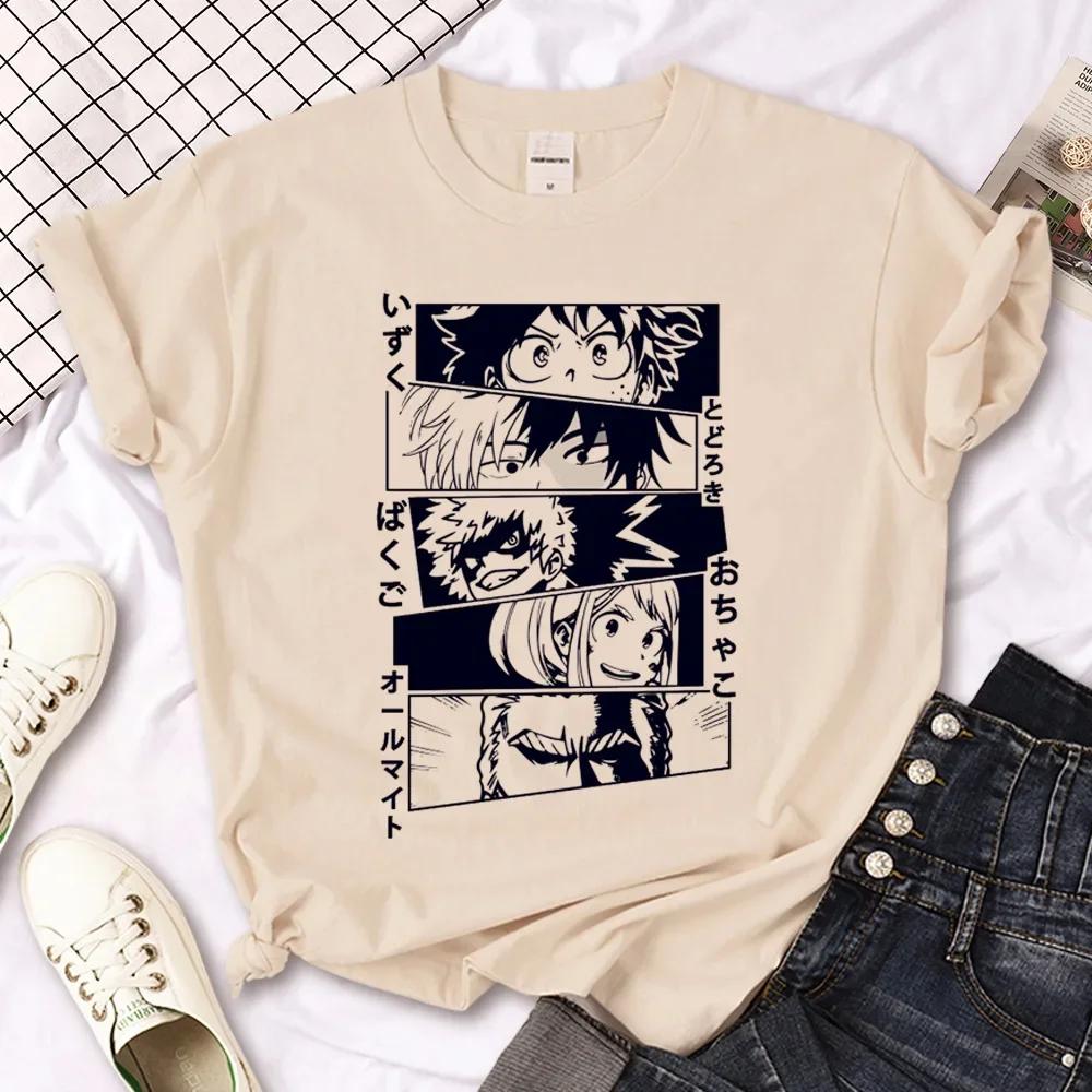 Unisex My Hero Academia T Shirt Women Unisexga Streetwear Harajuku Tee Girl Unisexga Streetwear Y2k Clothes Graphic T Shirts