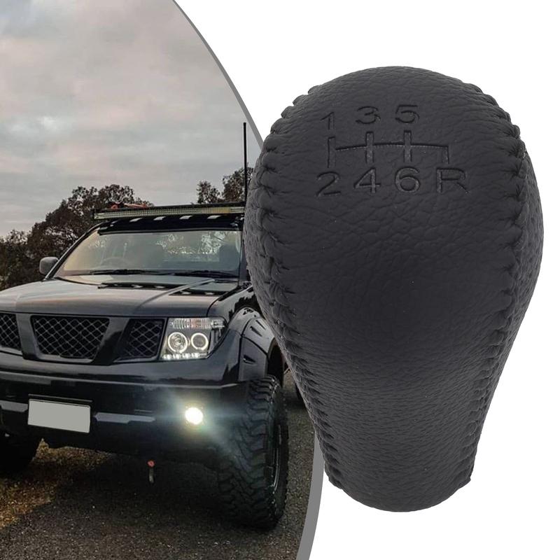 

Car Accessories Gear Shift Knob Gear Head 3286540U00 32865EB30B Black Plastic+Leather For NISSAN New Practical