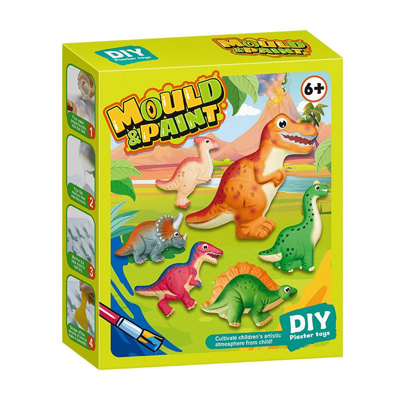 Zrób to sam Gipsowe Kreatywne Malowane Zabawki Trening Koncentracji Dziecka Malowane Zabawki Graffiti Zestaw