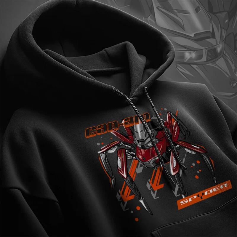 Can Am Spyder RT 2020 - 2024 Motor Hoodie Pullover voor 3-wielrijders